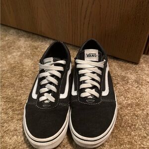 Vans Black and White Old Skool Sneakers